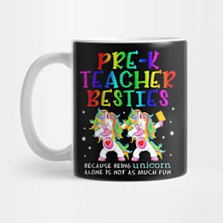 Pre-K Teacher Besties Teacher's Day Best Friend Mug